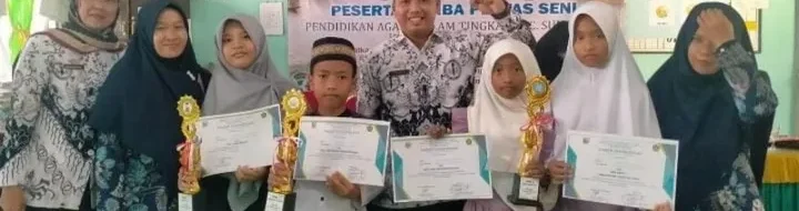 Siswa SDN 2 Sukadana Juara Pentas Seni PAI, Maju ke Kabupaten!