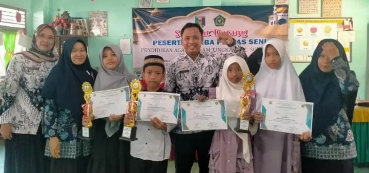 Siswa SDN 2 Sukadana Juara Pentas Seni PAI, Maju ke Kabupaten!
