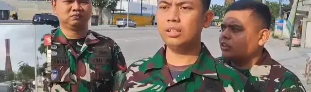 Tiga Prajurit TNI Gagah Bubarkan Konvoi Geng Motor Brutal