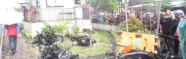 Tragedi KA Malioboro Tabrak Motor: 4 Tewas di Magetan