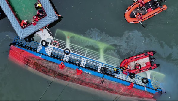 Tragedi Maut: 10 Tewas Kecelakaan Perahu Sungai Yangtze