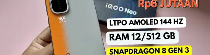 iQOO Neo 10: Snapdragon 8 Gen 2, Baterai 7000mAh, Harga Rp6 Jutaan!