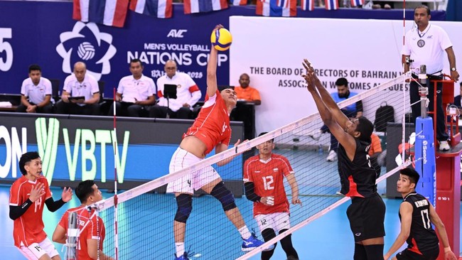 Hantaman Garuda Muda Akhiri Mimpi Thailand di AVC Nations Cup