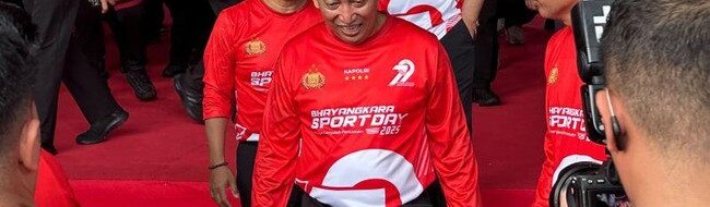 Kapolri Resmi Buka Bhayangkara Sport Day 2025: Sukseskan Prestasi dan Sportivitas