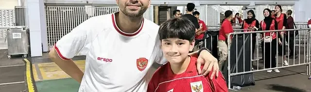 Raffi Ahmad & Rafathar Dukung Timnas vs China, Bareng Erick Thohir