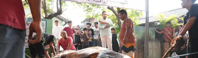 Sahroni DPR: 33 Ton Daging Kurban untuk Jakarta!