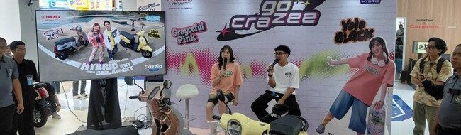 Yamaha Fazzio Hybrid: Dua Warna Baru Hadir Lebih Stylish
