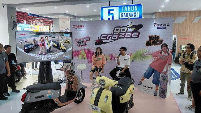 Yamaha Fazzio Hybrid: Dua Warna Baru Hadir Lebih Stylish