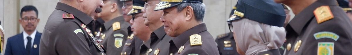 34 Pejabat Kejaksaan Agung Dilantik: Kajati, Jampidum & Lainnya