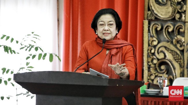 Megawati Soekarnoputri Berpidato di Forum Internasional Tiongkok