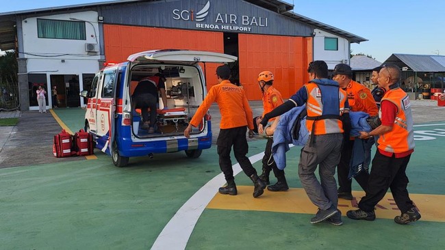 Pendaki Swiss Alami Patah Tulang dan Pendarahan Parah di Gunung Rinjani