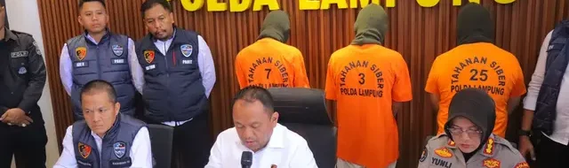 Polda Lampung Gerebek Komunitas Gay Facebook: Tiga Tersangka Ditangkap