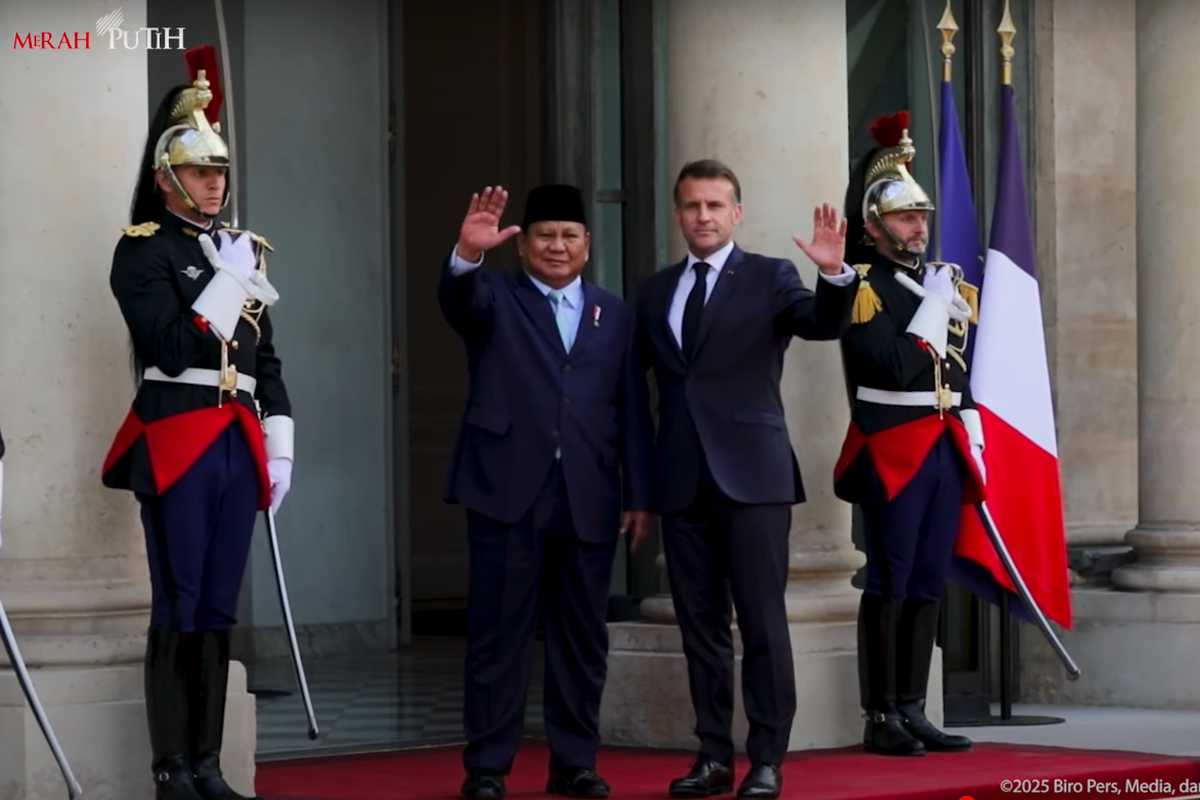 Prabowo Subianto, Makan Malam Eksklusif di Istana Elysee