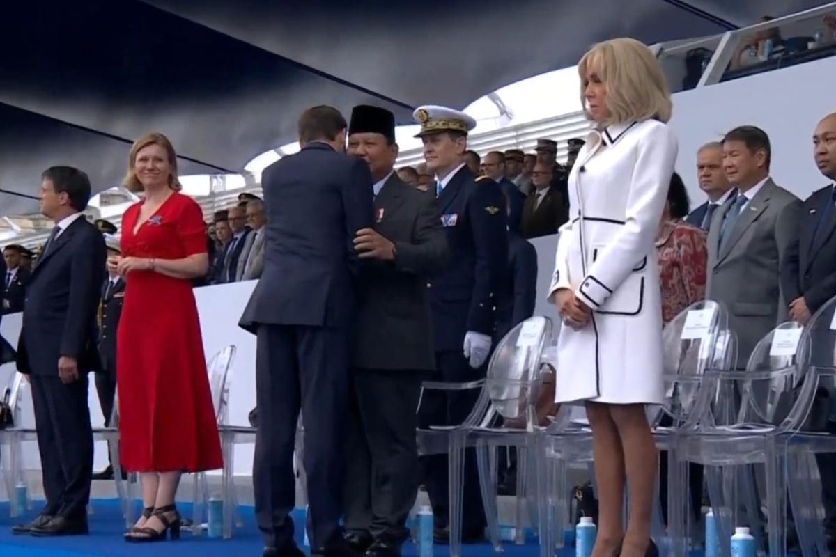 Prabowo di Bastille Day: Macron Ucapkan Terima Kasih, Sahabat Sejati