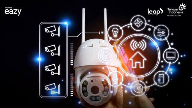 Telkom Antares Eazy: Keamanan Canggih, Deteksi Api & Asap AI