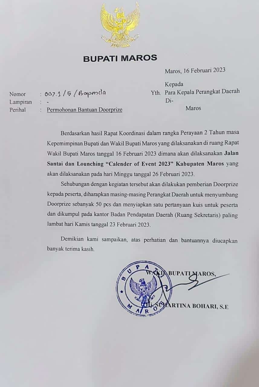 Surat Keterangan Beredar, KPU Maros Tetap Tolak Calon Wakil Bupati
