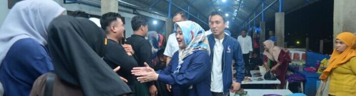 Fatmawati Blusukan di Pasar Ikan, Harap Doa Ibu-ibu untuk Sulsel Maju