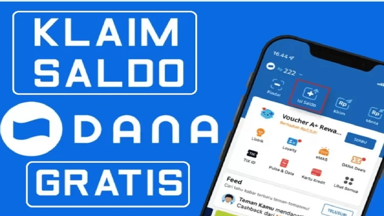 Penemuan Luar Biasa Aplikasi Penghasil Saldo DANA Gratis Sebesar Rp 150.000 Langsung Cair !
