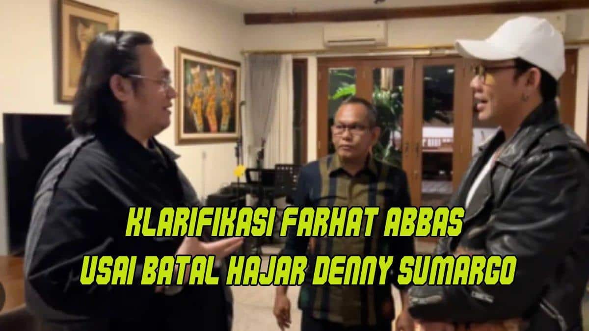 Viral Denny Sumargo Datangi Farhat Abbas Kerumah Untuk Dihajar !