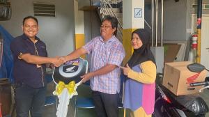Nasabah MNC Finance Ini Dapat Hadiah Motor Gratis! Kok Bisa?