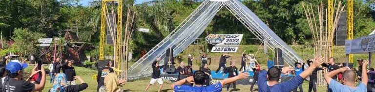 Maxi Yamaha Day Sambas:  Petualangan Menakjubkan Menyeberangi Sungai dan Hutan!