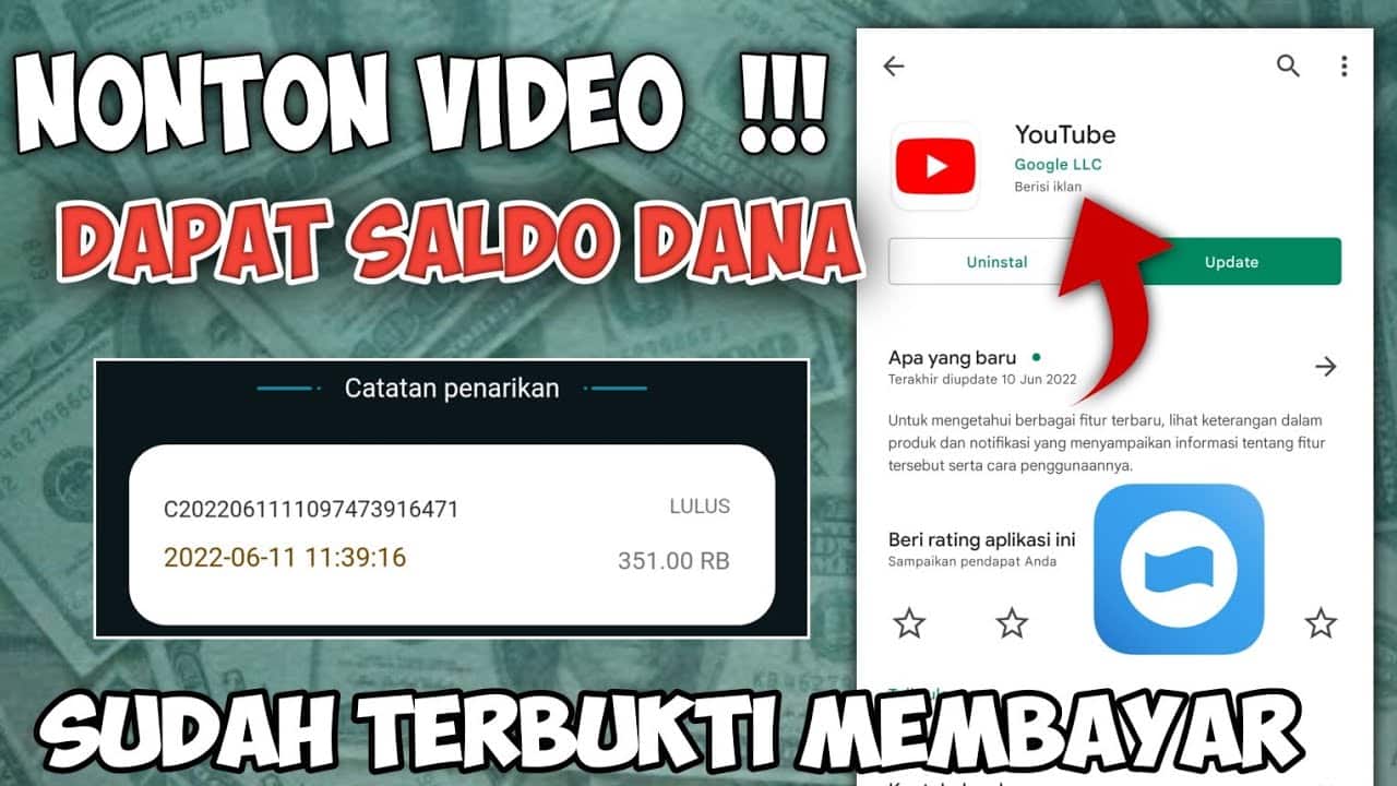 Nonton YouTube, Dapat Uang? 8 Aplikasi Ini Buktinya!