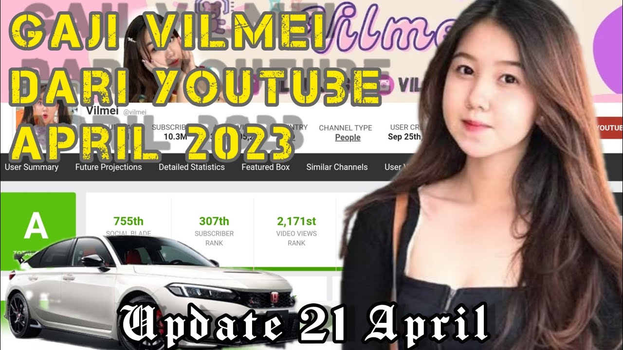 Wah, Gaji Vilmei dari YouTube Bikin Melongo! Segini Jumlahnya...