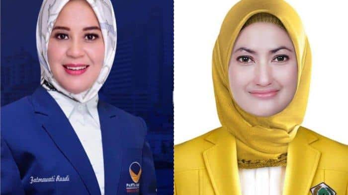 Fatmawati Rusdi, bakal calon wakil gubernur Sulawesi Selatan, pulang kampung. Kedatangannya di Parepare disambut hangat ribuan warga.