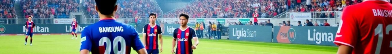Gambaran pertandingan Persib Bandung melawan Malut United.