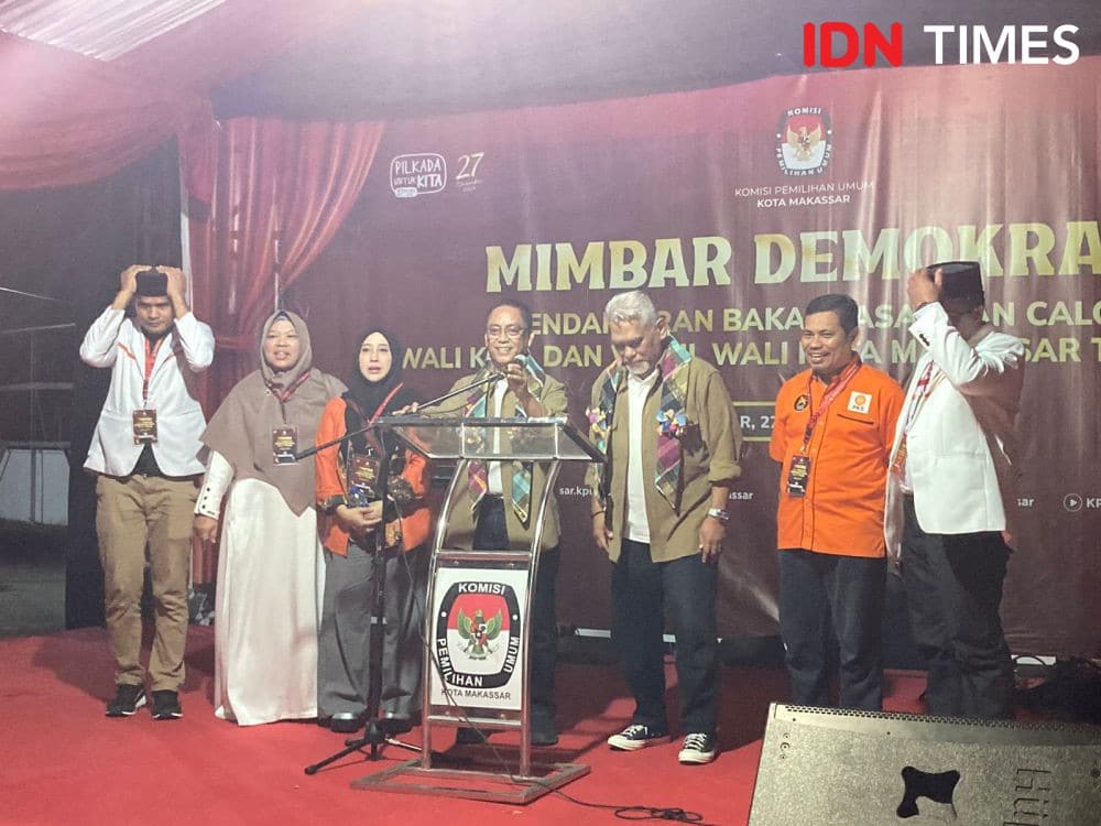 Amri-Rahman Bidik Emak-emak dan Gen Z di Pilkada Makassar